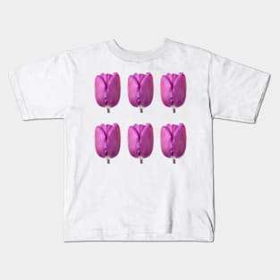 Tulipa  'Purple Flag'    Triumph Tulip Kids T-Shirt